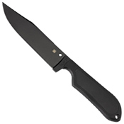 Street Bowie Style VG-10 Blade Fixed Knife - Black