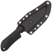 Street Beat Lightweight VG-10 Steel Blade Fixed Knife - Black