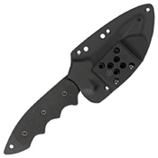 Pygmy Warrior CTS-BD1 Steel Blade Fixed Knife - Black