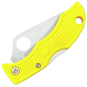 Ladybug 3 Salt Yellow FRN Handle Folding Blade Knife