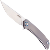 SRM 7411-TZ Folding Knife Titanium