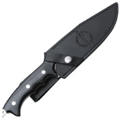 Gil Hibben Legacy Combat Fighter Knife with Black Leather Sheath
