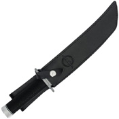 Gil Hibben Sawback Survival Tanto Blade Knife with Black Sheath