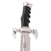 Gil Hibben MKV Fighter Knife with Leather Sheath