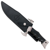 Gil Hibben MKV Fighter Knife with Leather Sheath