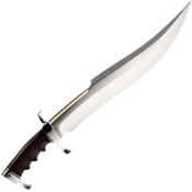 Gil Hibben 65TH Fixed Knife And Display Stand