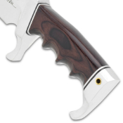 Gil Hibben 65TH Fixed Knife And Display Stand