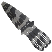 United Cutlery Triple Threat Thrower Knife Set - Camo