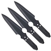 United Cutlery Classic Triple Throwing Knife Set - Black