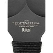 United Cutlery Expendables Kunai 3 Pieces Thrower Knife - Black