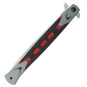 United Cutlery Mini Rampage Red Black Handle Folding Blade Knife