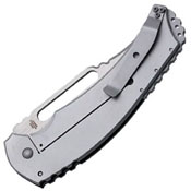 United Cutlery Willumsen Urban Tac Blondie Silver Half Serrated Knife