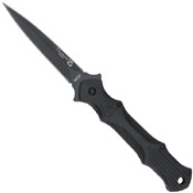 United Cutlery Tailwind Urban Stiletto Spear Point Blade Knife - Black