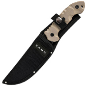 USMC Tactical Fighter 5 Inch Blade Fixed Knife with Sheath