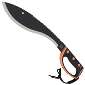 Colombian Rescue Sawback Blade Kukri w/ Sheath