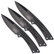 United Cutlery Wes Hibben Large Triple Thrower Knife Set with Sheath