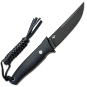 Tamashii Fixed Knife - Black G10 handle