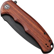 Experience the fusion of craftsmanship and utility with the Civivi Folding Pocket Knife, adorned with a wood handle. Find yours at Mrknife.com for a touch of sophistication in your everyday carry.