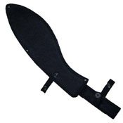 Black Khukri With Sheath And Kit