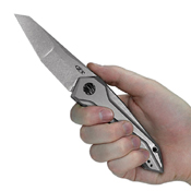 Zero Tolerance 0055 Stonewash Finish Blade Folding Knife