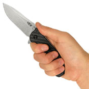 Zero Tolerance Hinderer 3.25 Inch Plain Blade Folding Knife