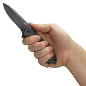 Zero Tolerance Flipper Knife - Blackwash