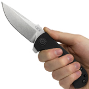 Zero Tolerance 0909 Stonewash Finish Folding Blade Knife